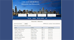 Desktop Screenshot of chicagomemorial.com
